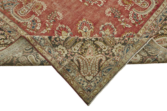 9x13 Beige Vintage Large Area Rug - 50206