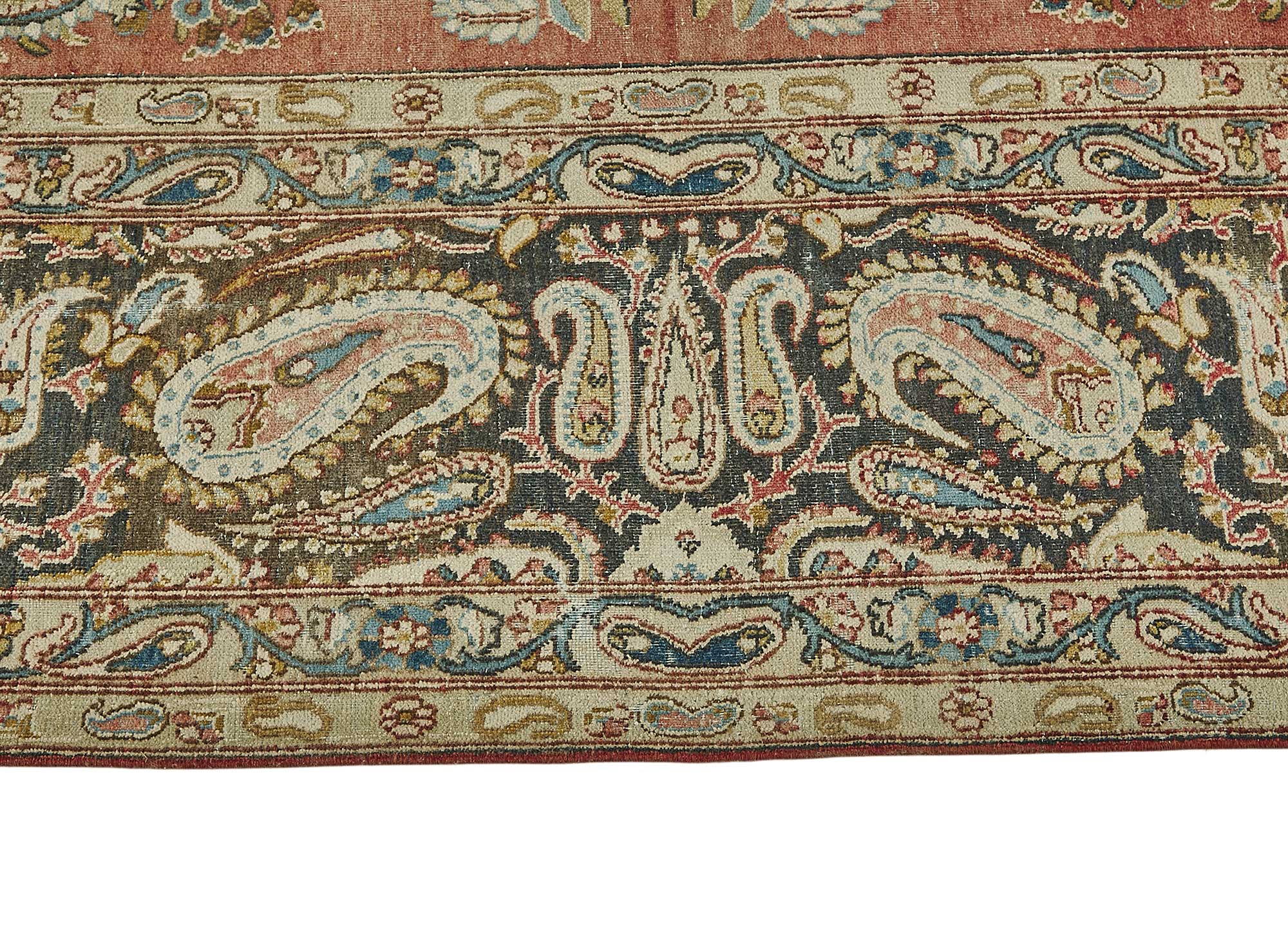 9x13 Beige Vintage Large Area Rug - 50206