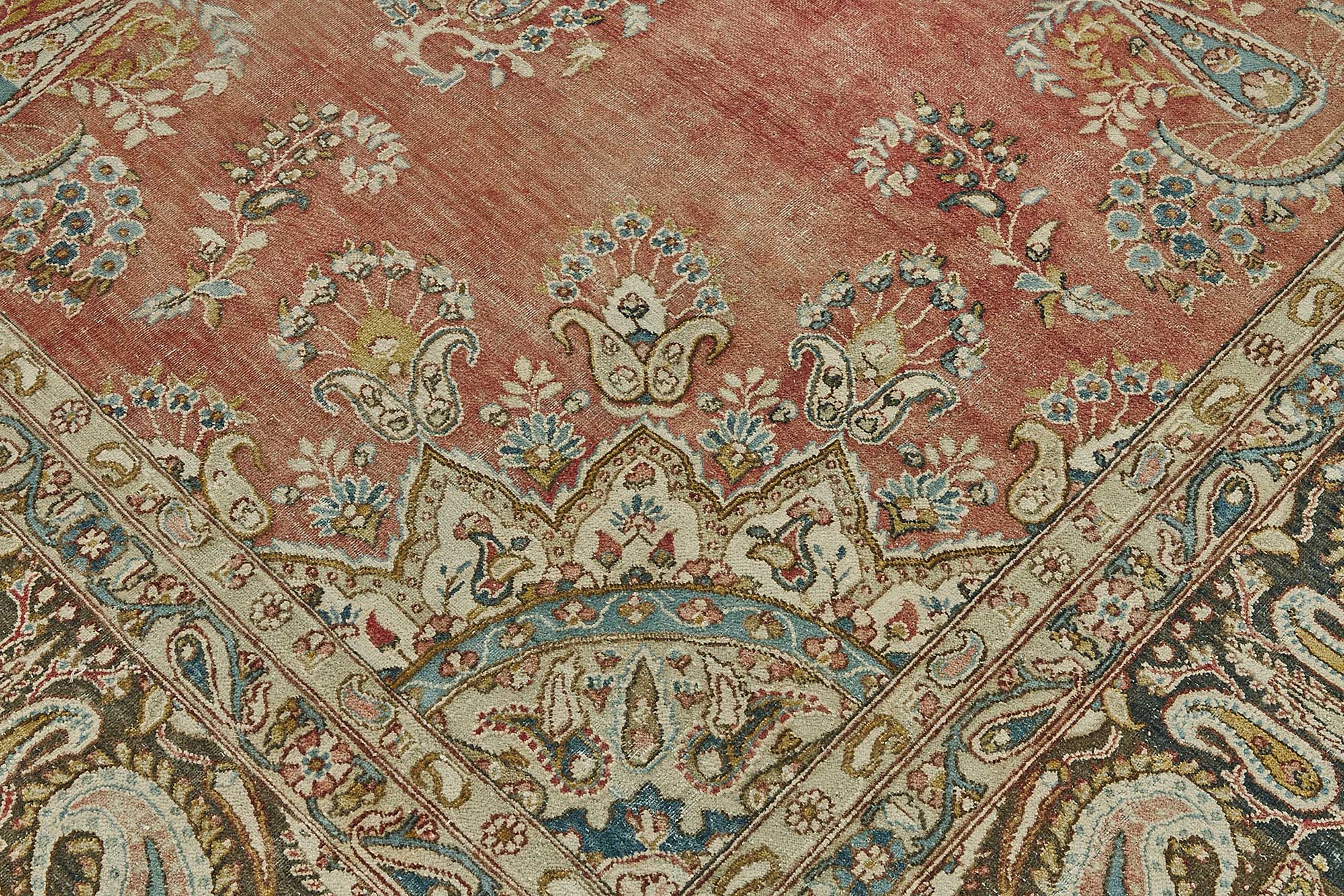 9x13 Beige Vintage Large Area Rug - 50206