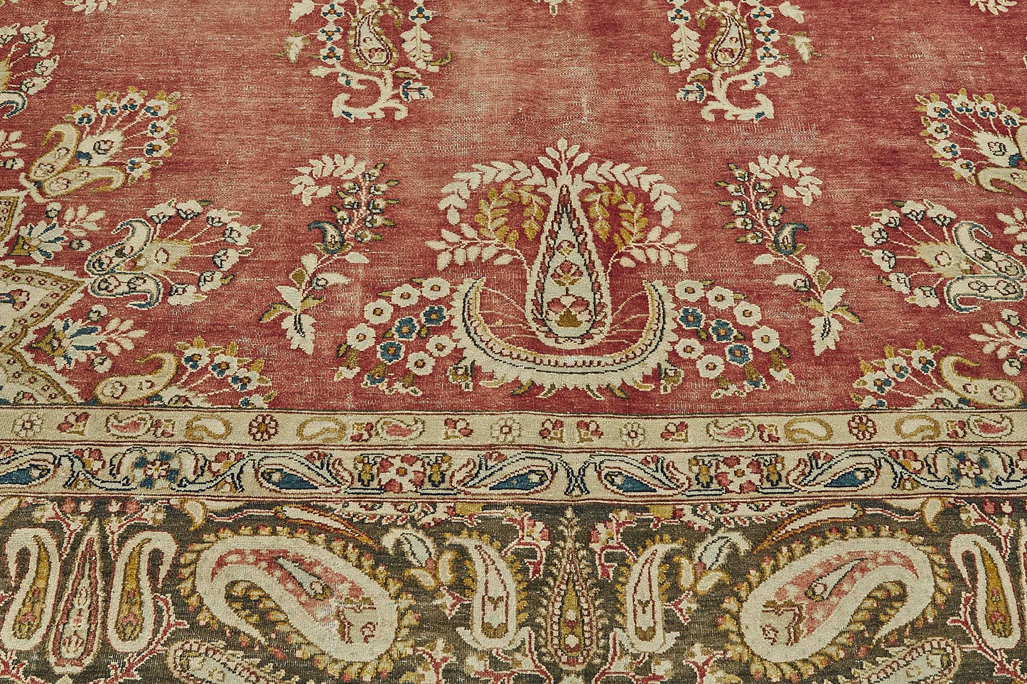9x13 Beige Vintage Large Area Rug - 50206