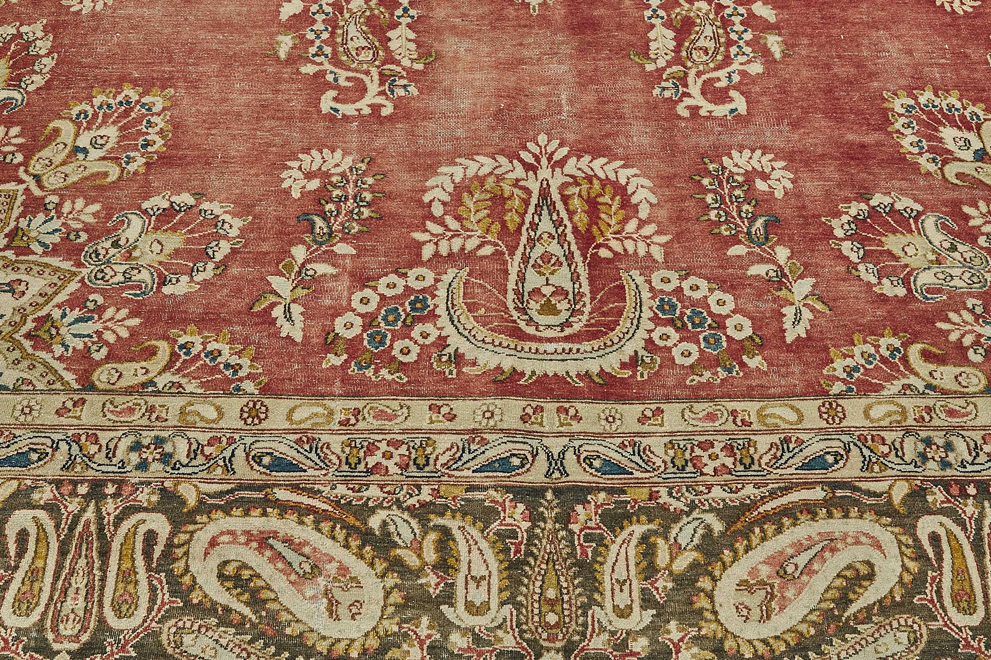 9x13 Beige Vintage Large Area Rug - 50206