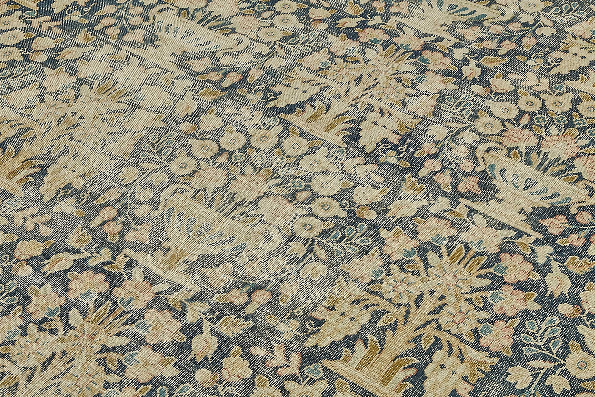8x11 Beige Vintage Large Area Rug - 50207