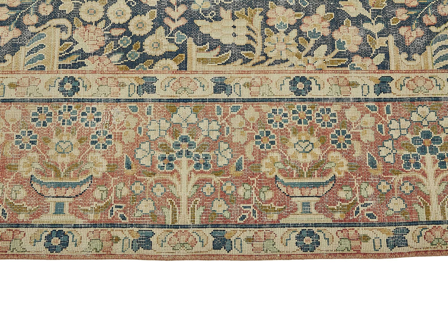 8x11 Beige Vintage Large Area Rug - 50207