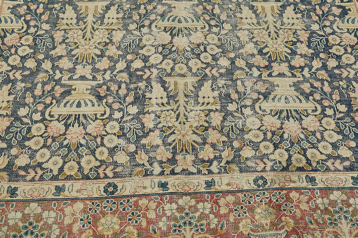 8x11 Beige Vintage Large Area Rug - 50207