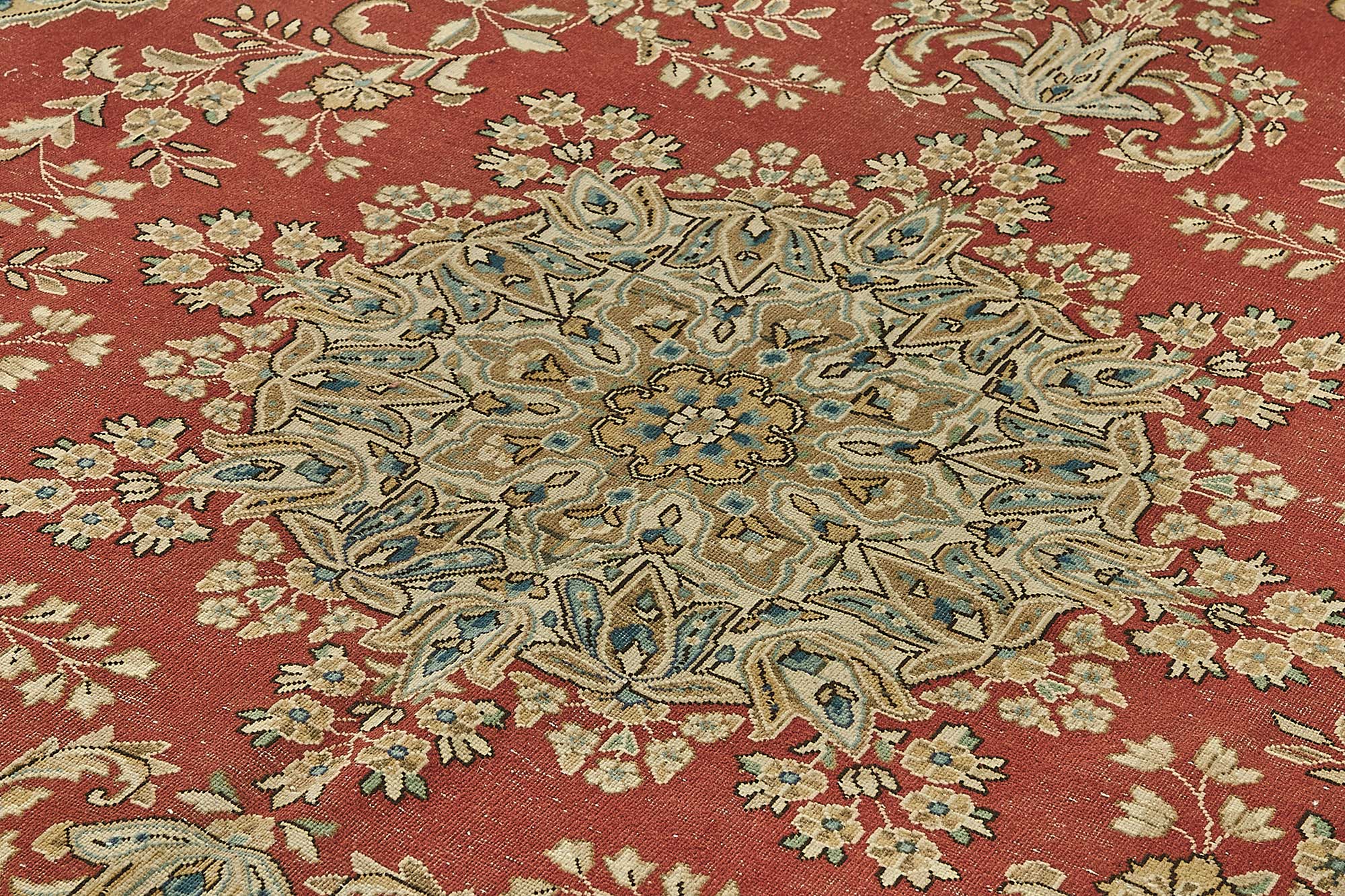 9x12 Beige Vintage Large Area Rug - 50208