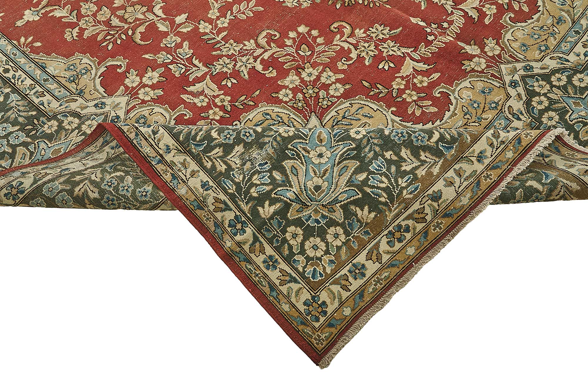9x12 Beige Vintage Large Area Rug - 50208
