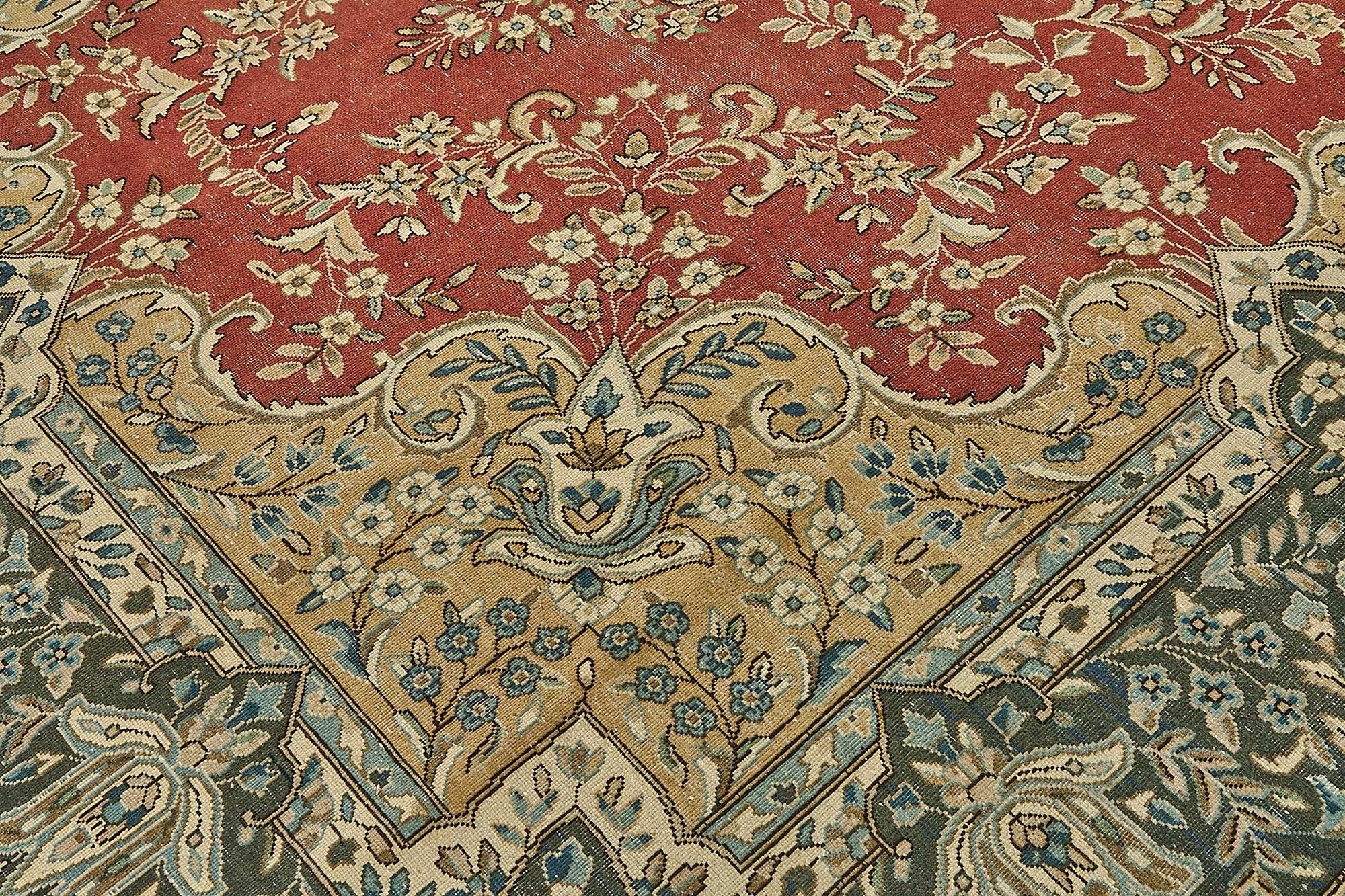 9x12 Beige Vintage Large Area Rug - 50208