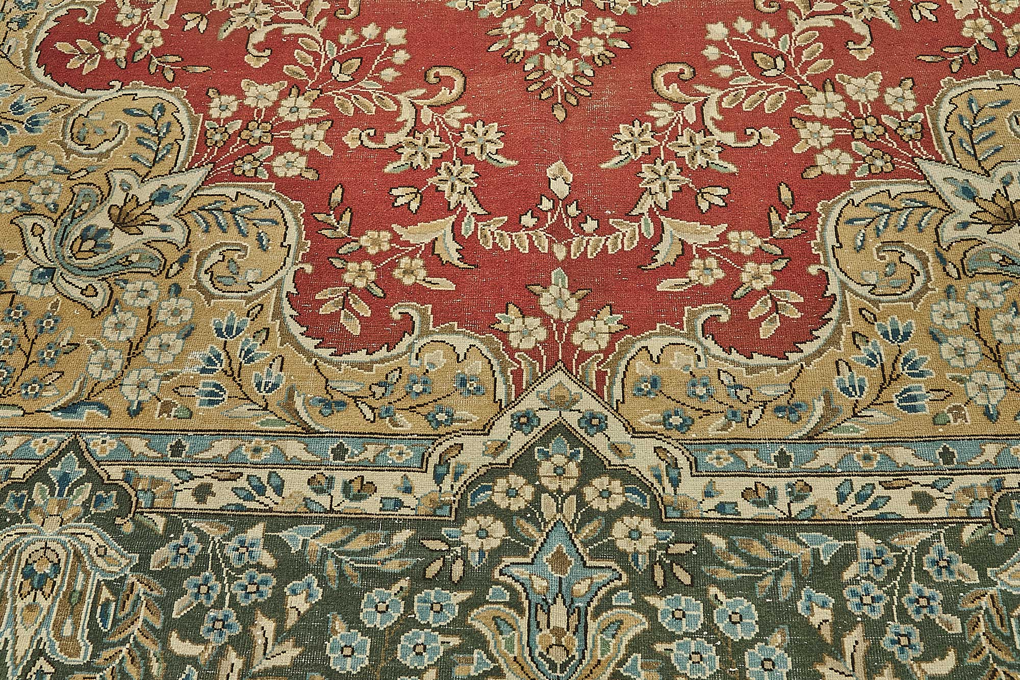 9x12 Beige Vintage Large Area Rug - 50208