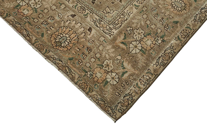 10x13 Beige Vintage Large Area Rug - 50233