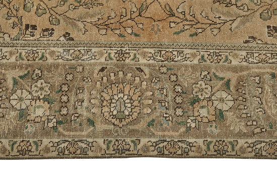10x13 Beige Vintage Large Area Rug - 50233