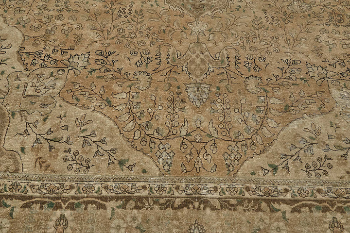10x13 Beige Vintage Large Area Rug - 50233