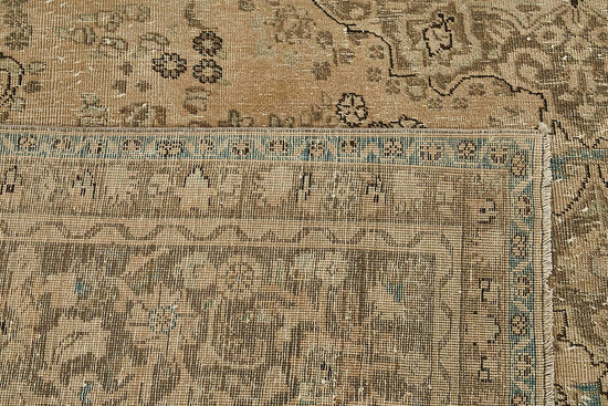 10x12 Beige Vintage Large Area Rug - 50234