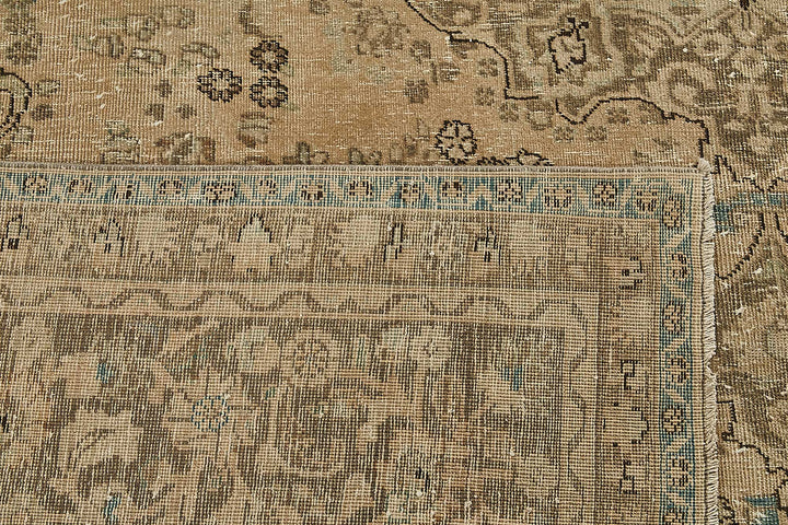 10x12 Beige Vintage Large Area Rug - 50234