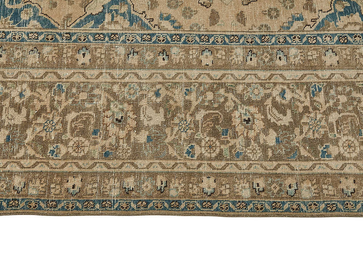 10x12 Beige Vintage Large Area Rug - 50234