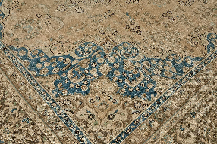 10x12 Beige Vintage Large Area Rug - 50234