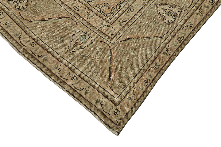 10x12 Beige Vintage Large Area Rug - 50235