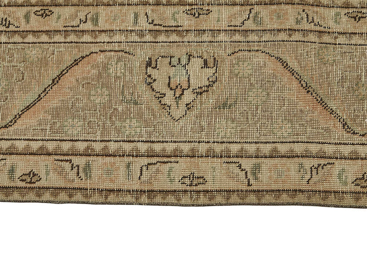10x12 Beige Vintage Large Area Rug - 50235
