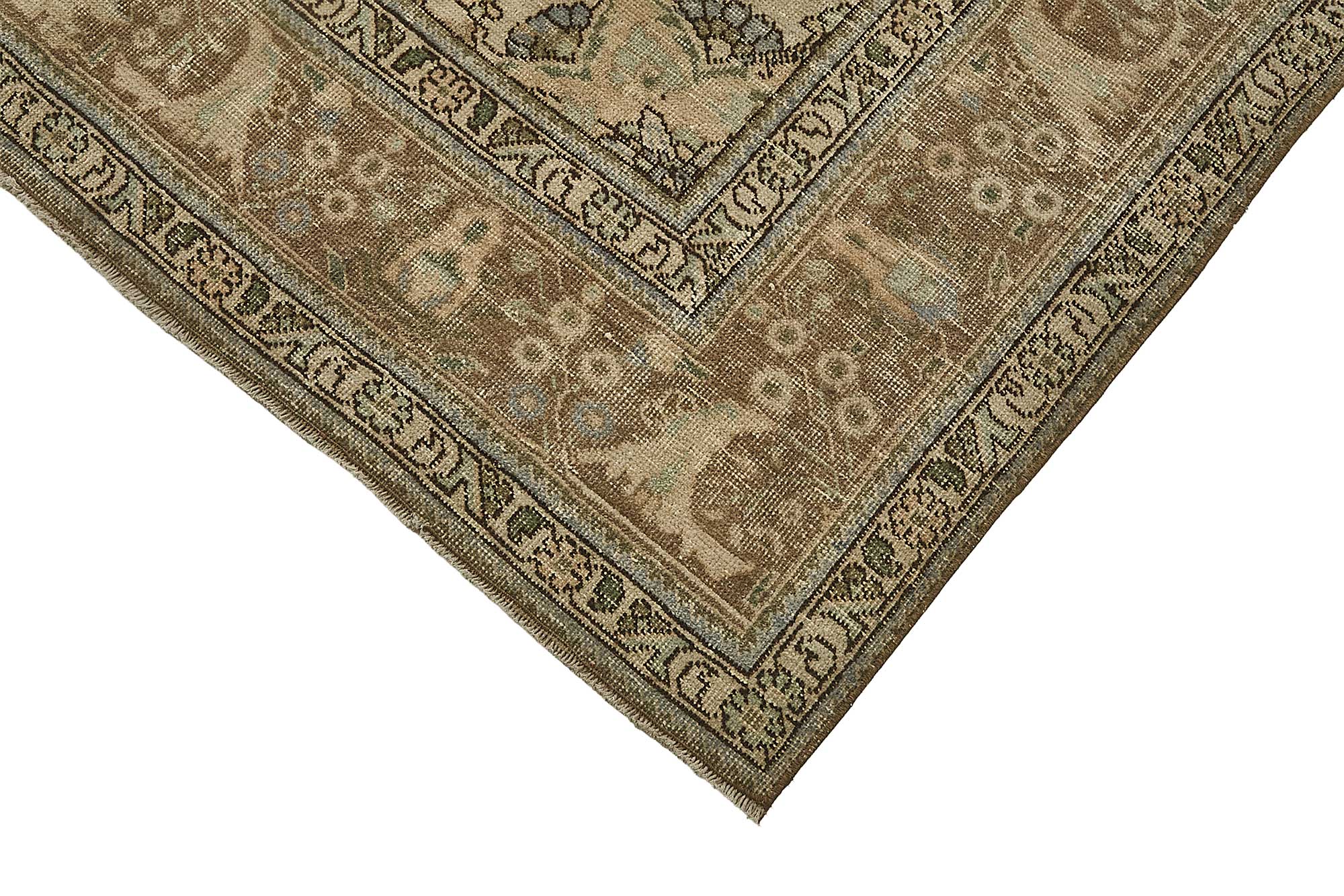 9x12 Beige Vintage Large Area Rug - 50236