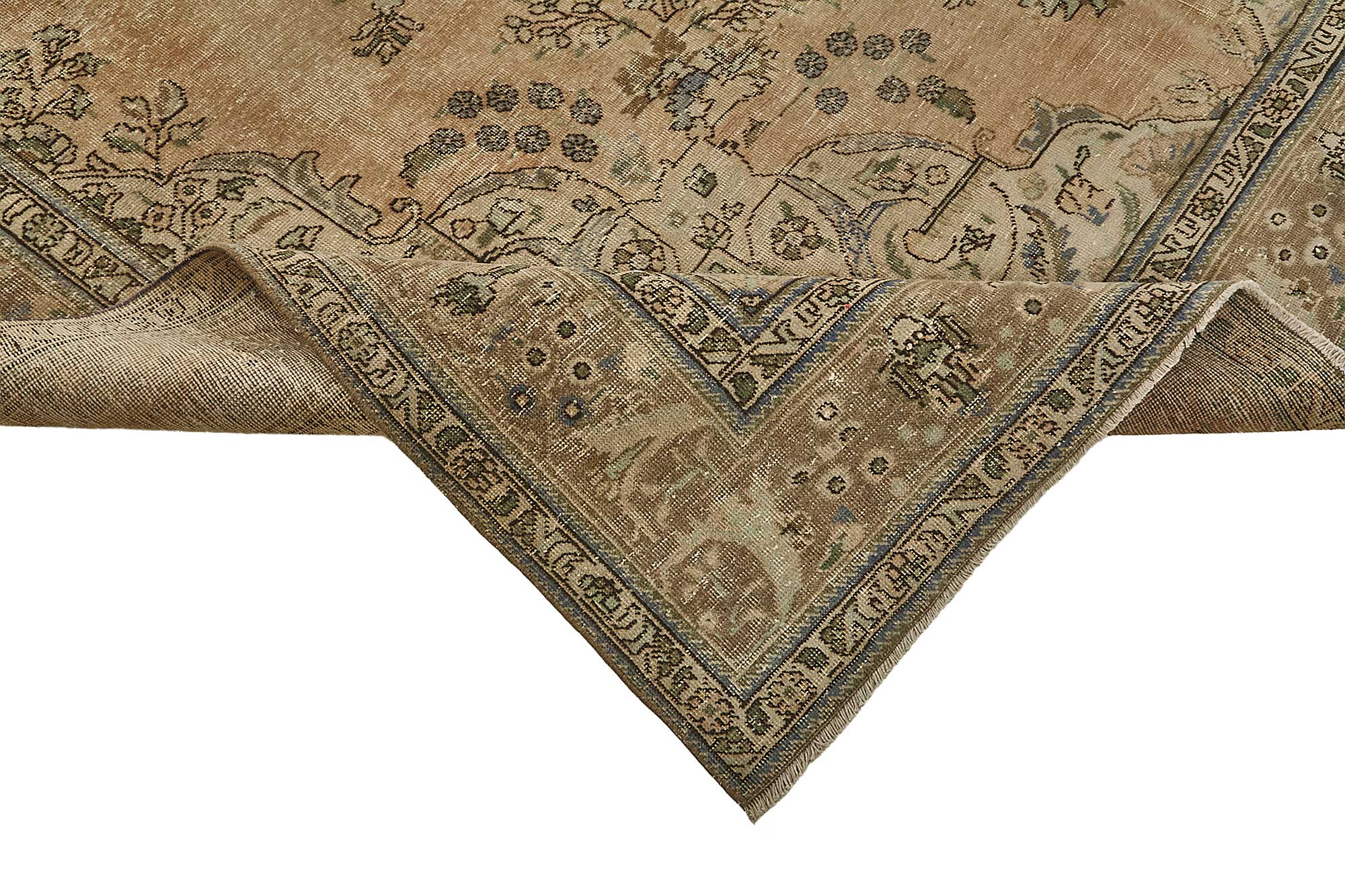9x12 Beige Vintage Large Area Rug - 50236