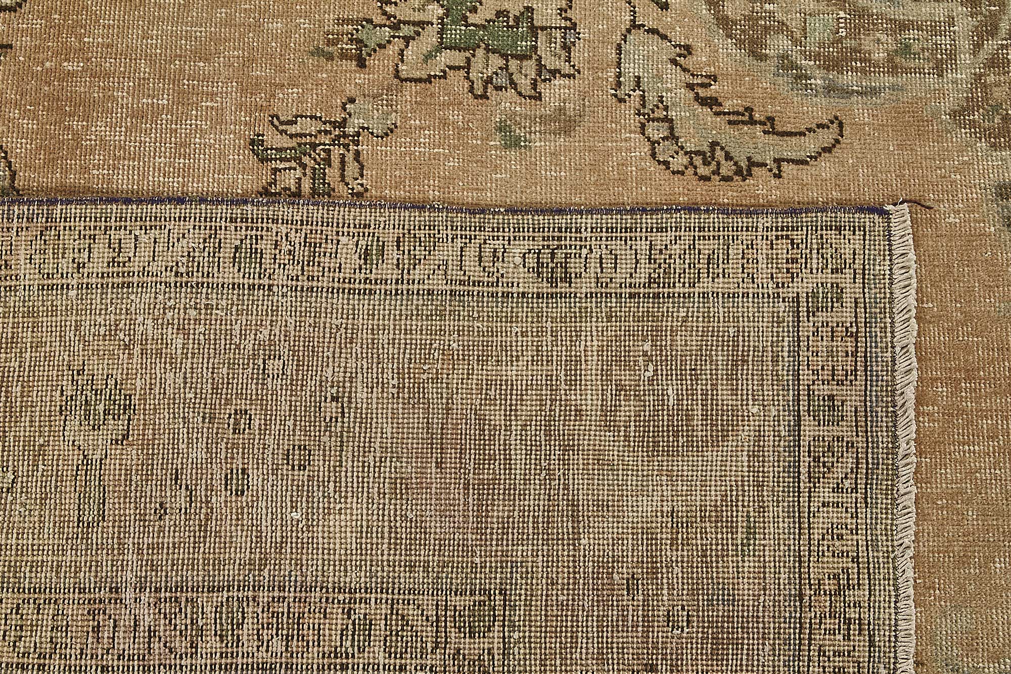 9x12 Beige Vintage Large Area Rug - 50236