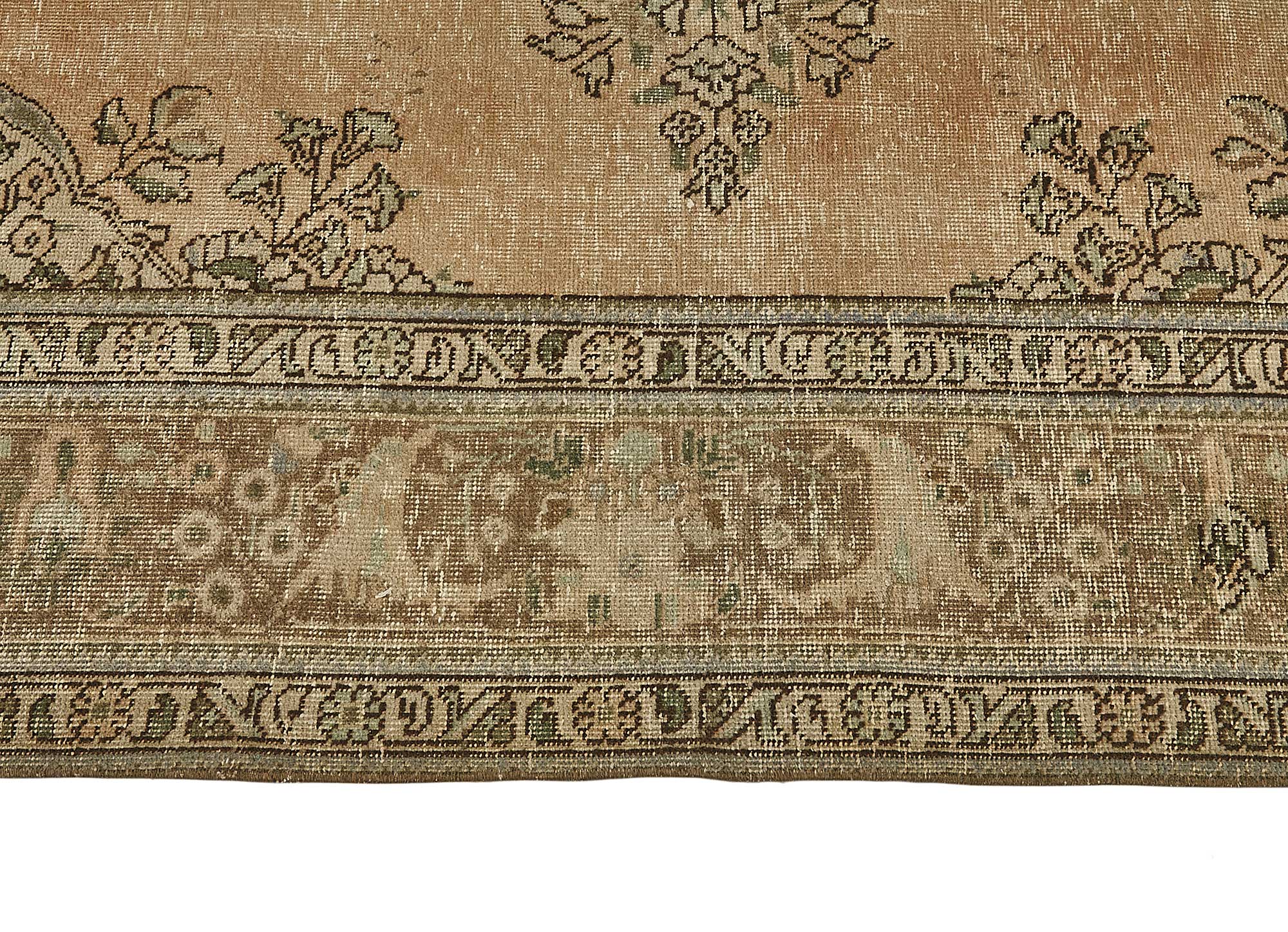 9x12 Beige Vintage Large Area Rug - 50236