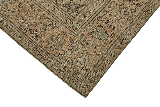 10x12 Beige Vintage Large Area Rug - 50238