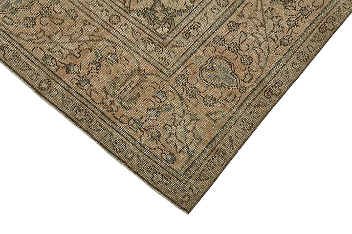 10x12 Beige Vintage Large Area Rug - 50238
