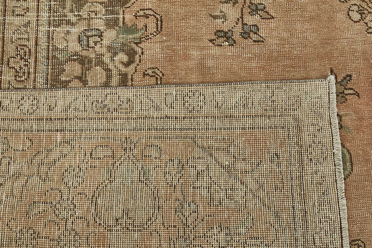 10x12 Beige Vintage Large Area Rug - 50238
