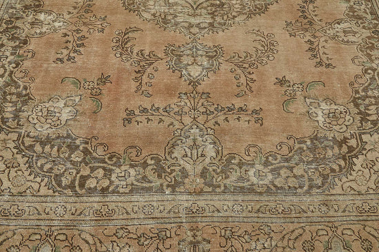 10x12 Beige Vintage Large Area Rug - 50238