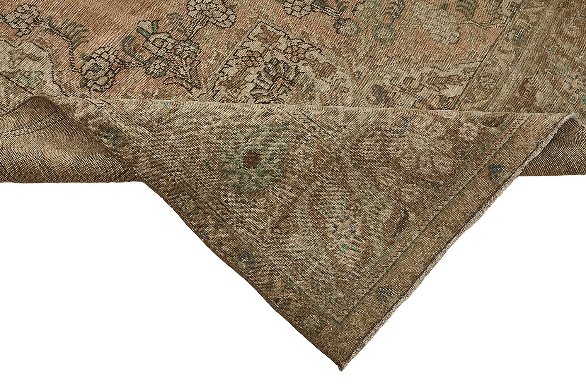 9x12 Beige Vintage Large Area Rug - 50239