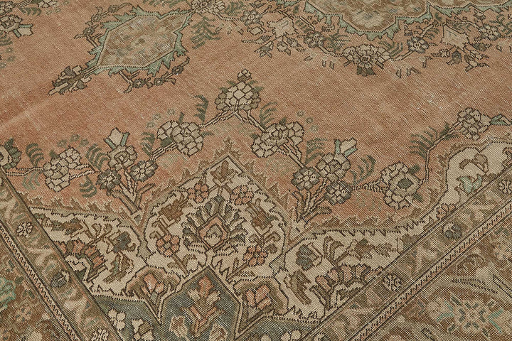 9x12 Beige Vintage Large Area Rug - 50239