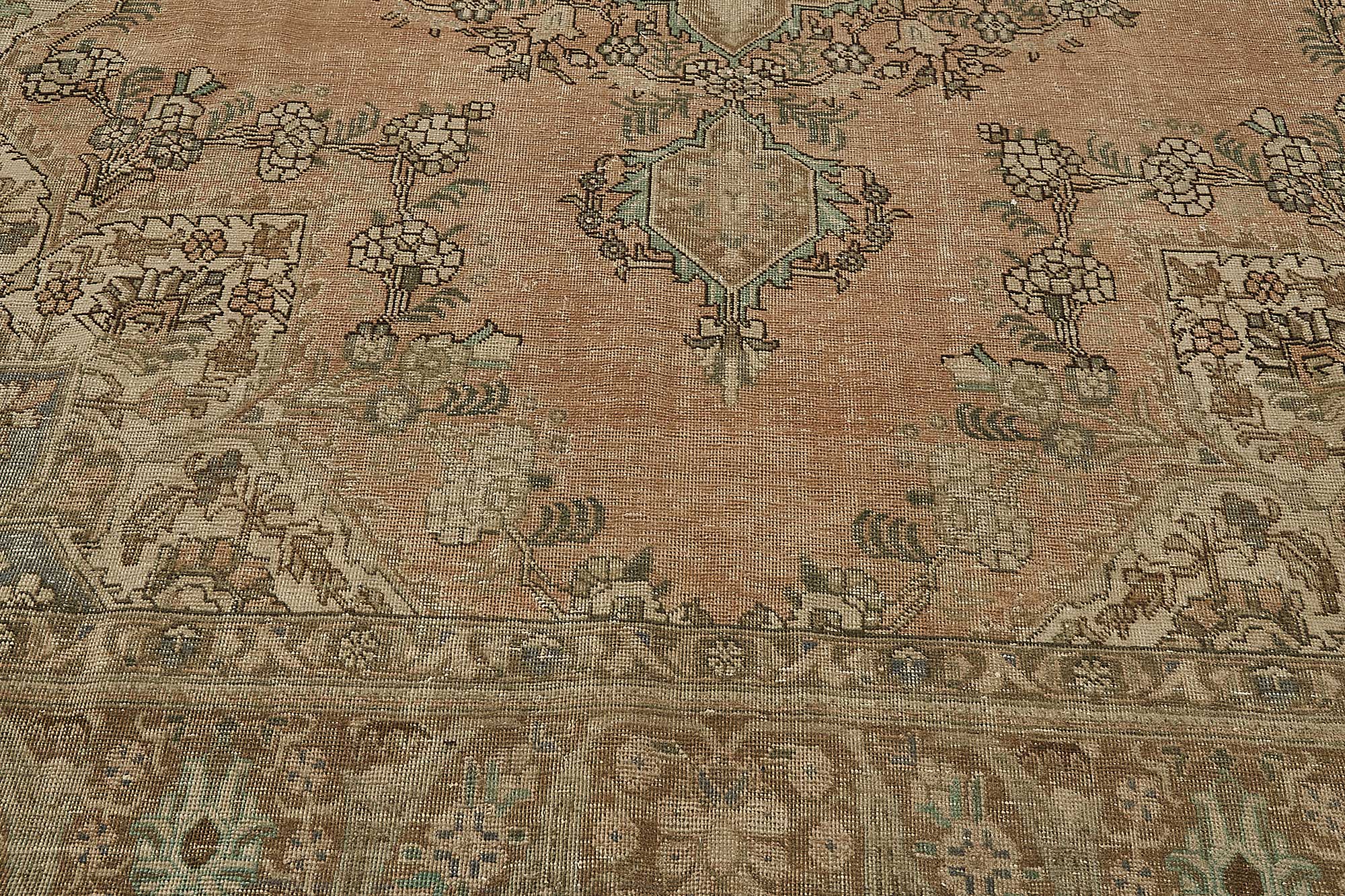 9x12 Beige Vintage Large Area Rug - 50239