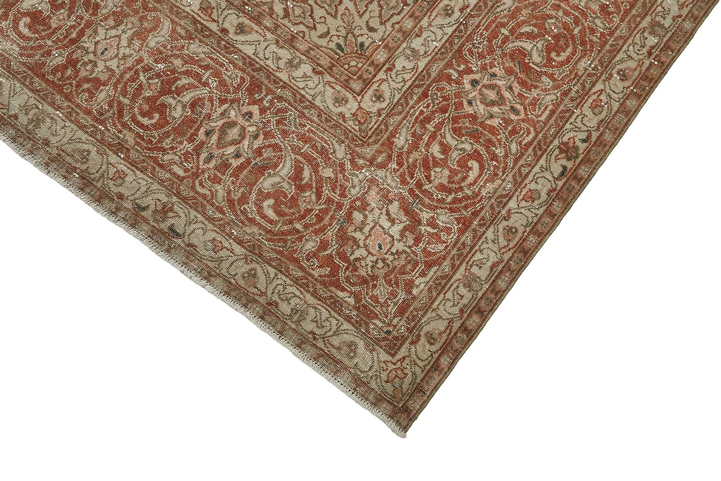 8x12 Beige Vintage Large Area Rug - 50240