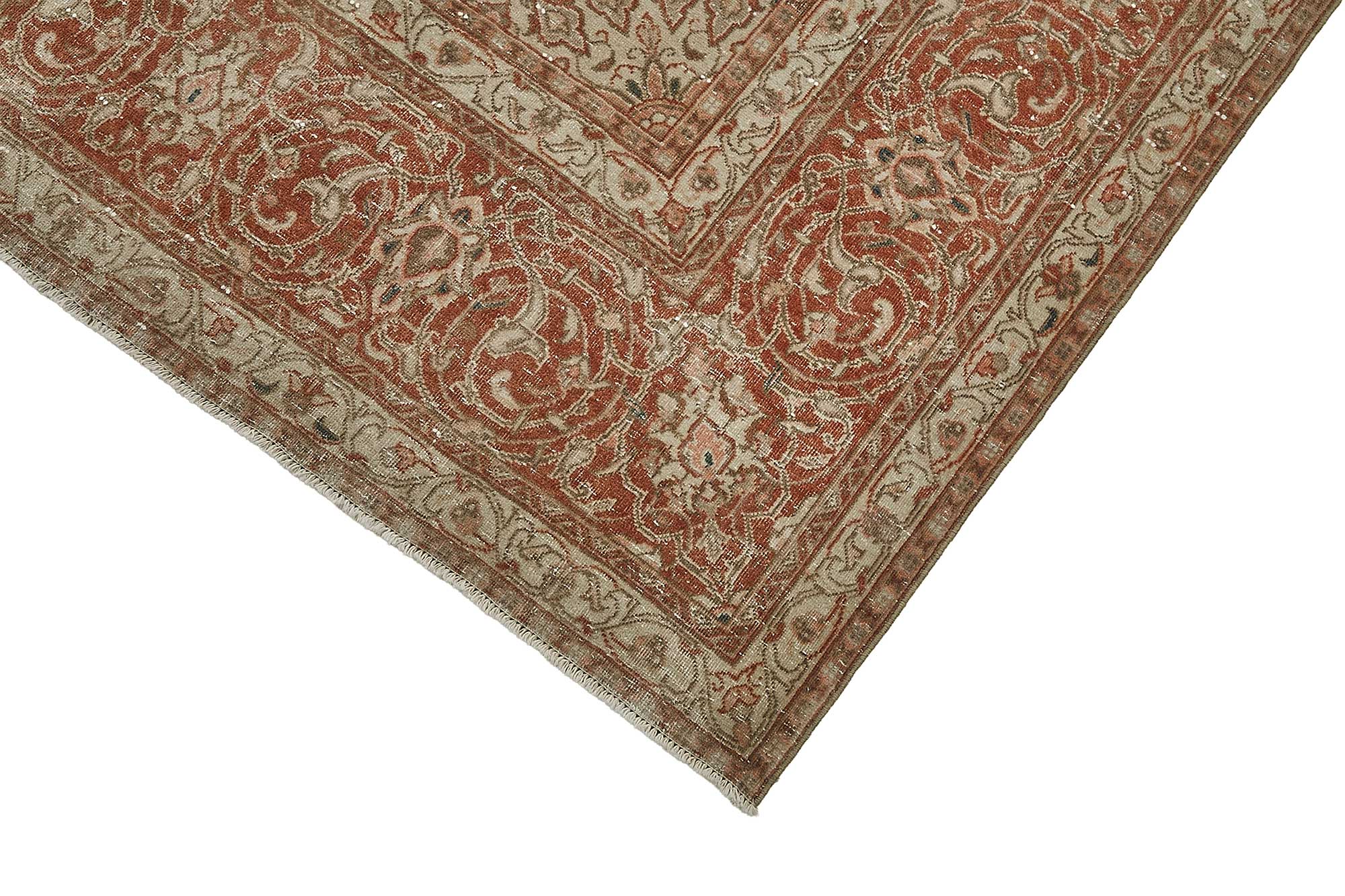 8x12 Beige Vintage Large Area Rug - 50240