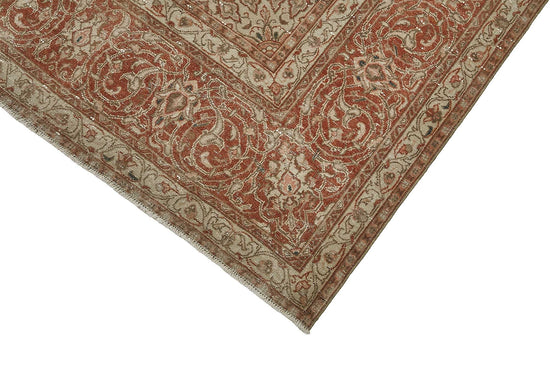 8x12 Beige Vintage Large Area Rug - 50240