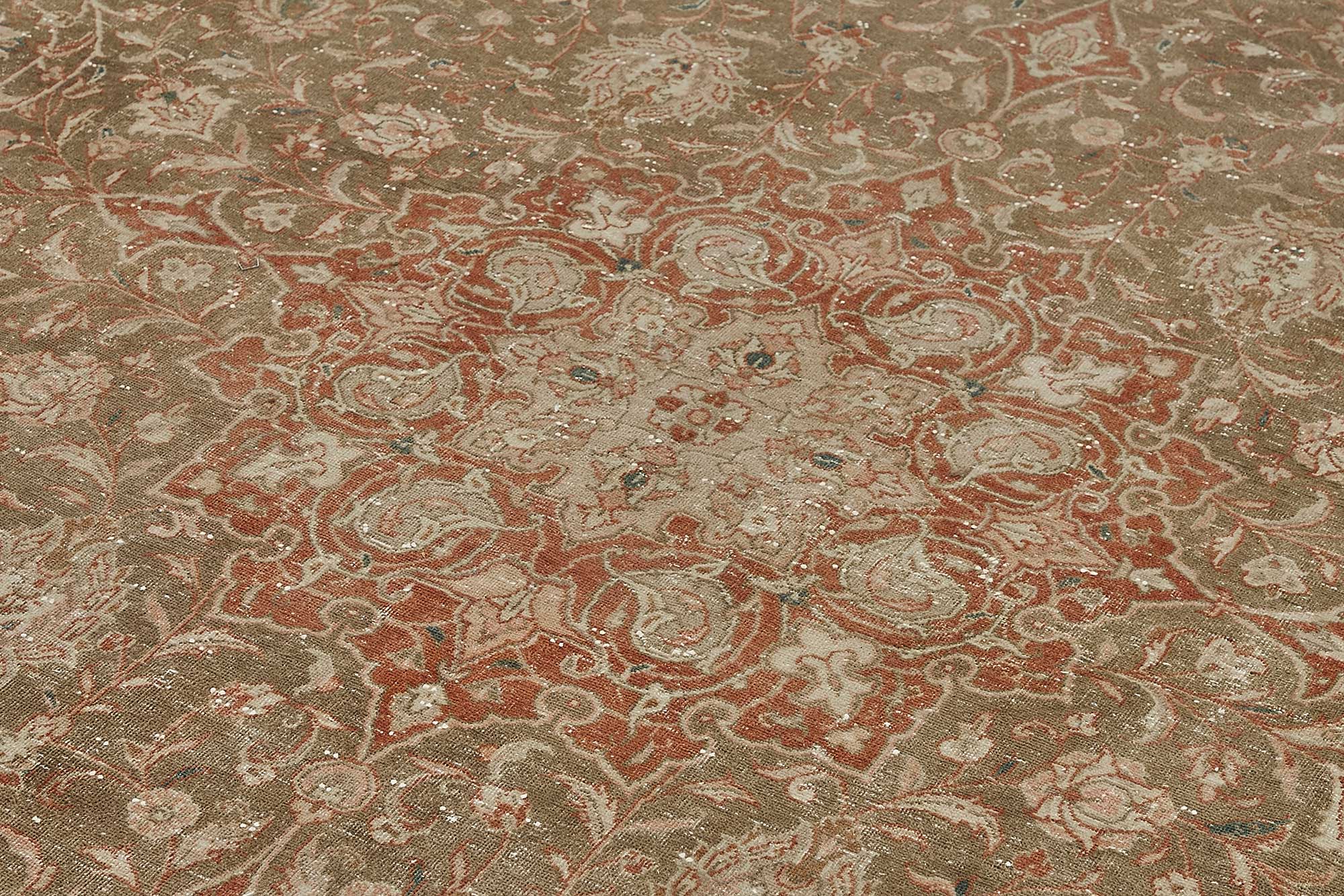 8x12 Beige Vintage Large Area Rug - 50240