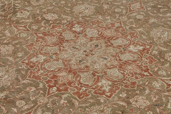 8x12 Beige Vintage Large Area Rug - 50240