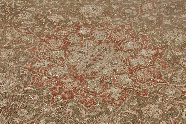 8x12 Beige Vintage Large Area Rug - 50240
