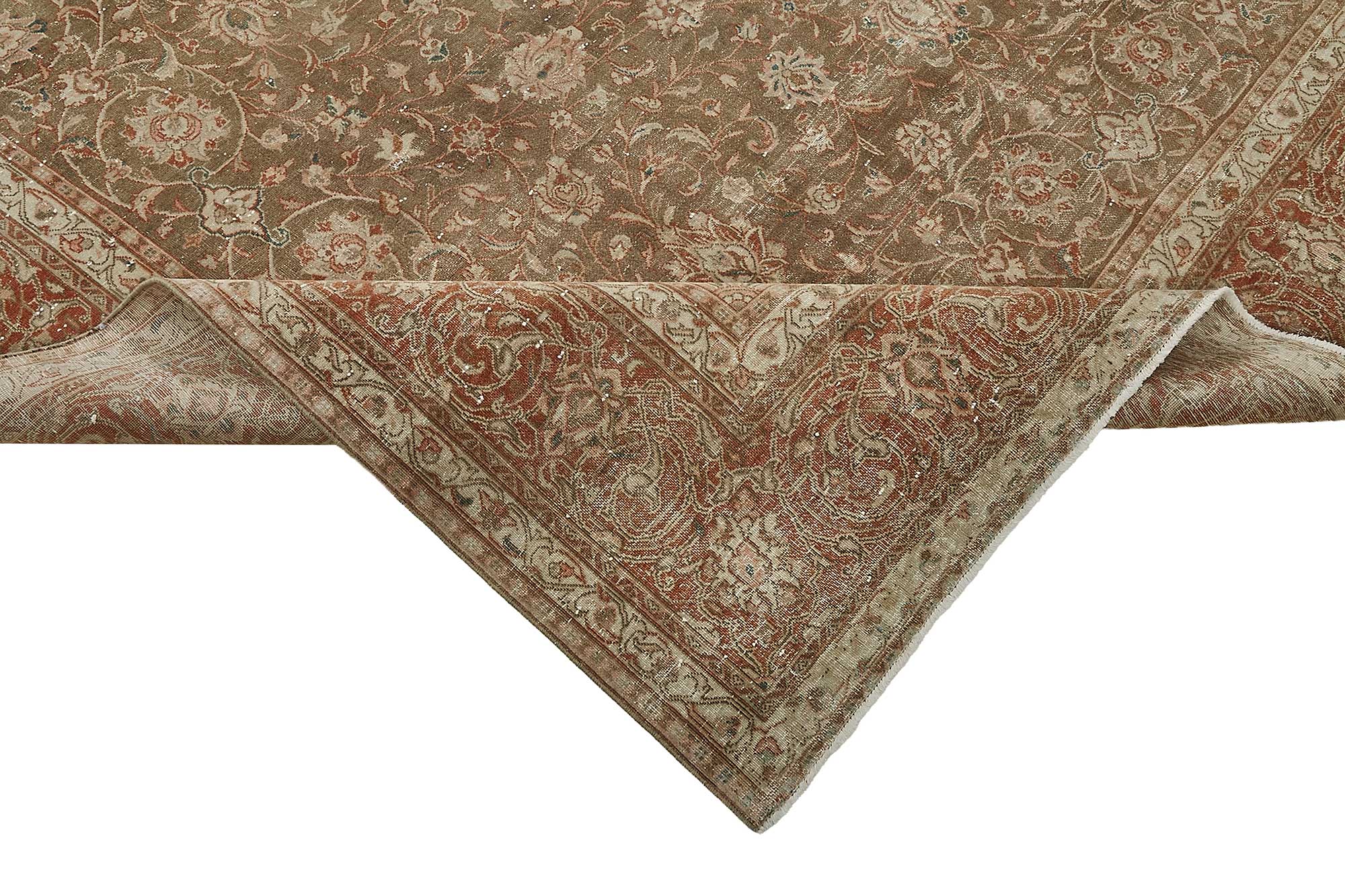 8x12 Beige Vintage Large Area Rug - 50240
