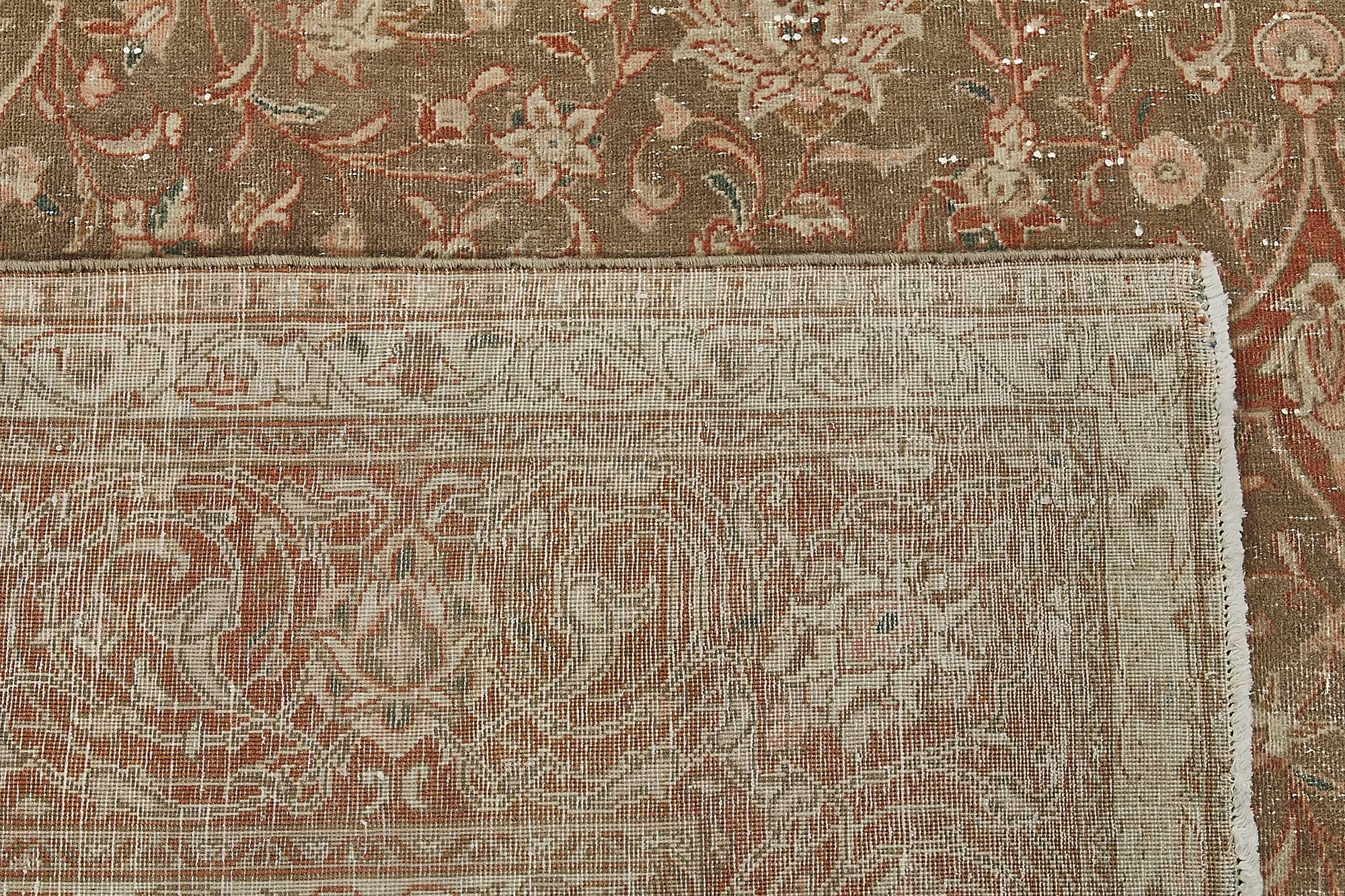 8x12 Beige Vintage Large Area Rug - 50240