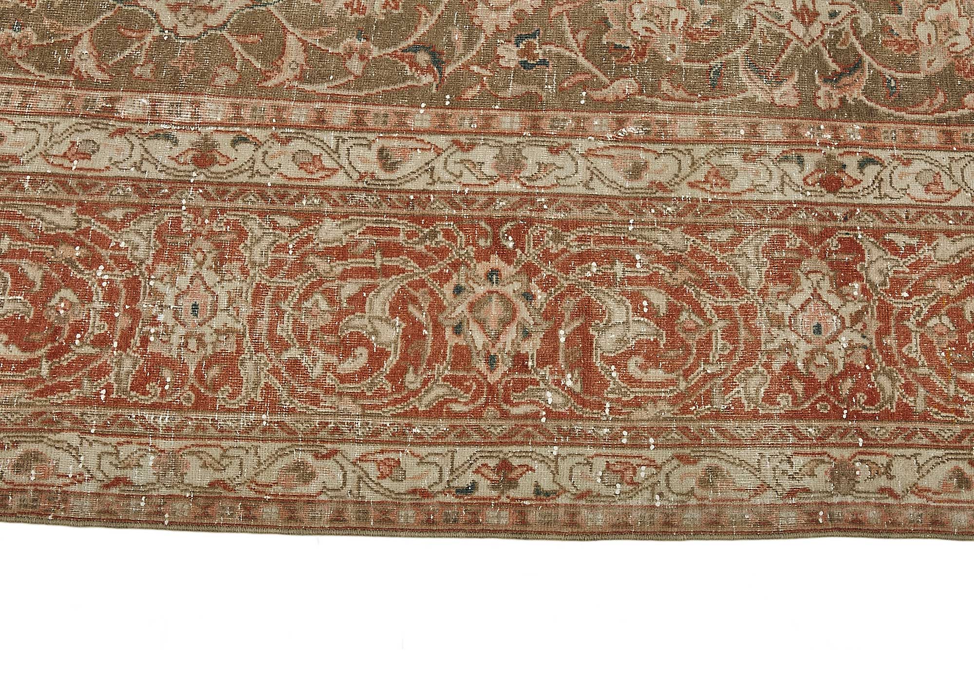 8x12 Beige Vintage Large Area Rug - 50240