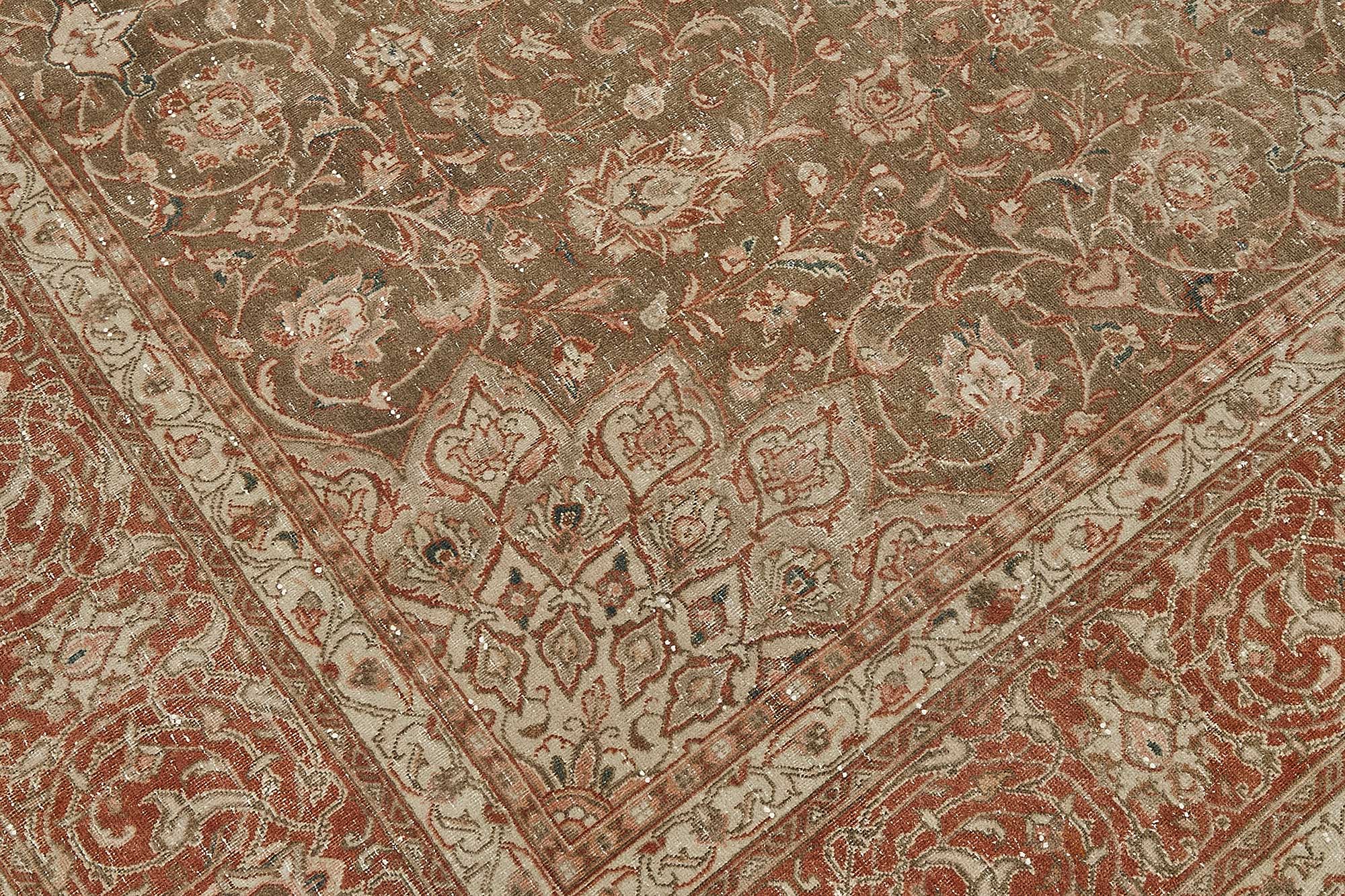 8x12 Beige Vintage Large Area Rug - 50240