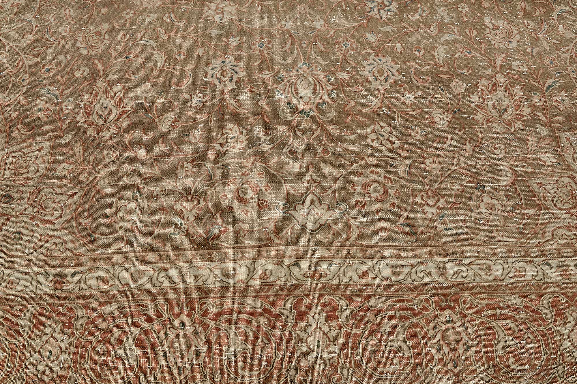 8x12 Beige Vintage Large Area Rug - 50240