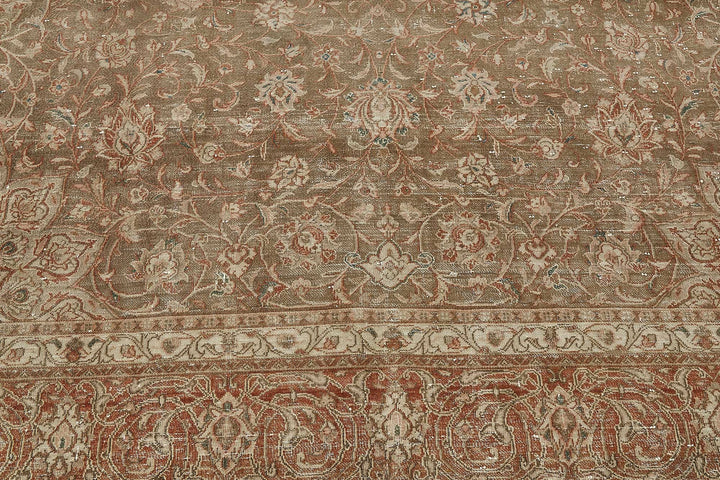8x12 Beige Vintage Large Area Rug - 50240