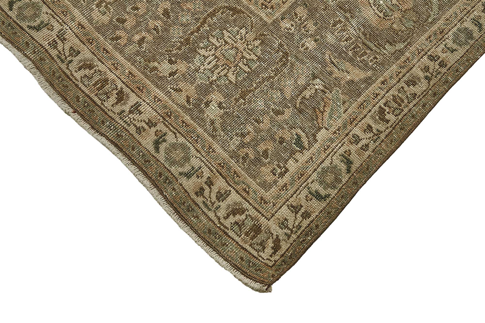 10x13 Beige Vintage Large Area Rug - 50241