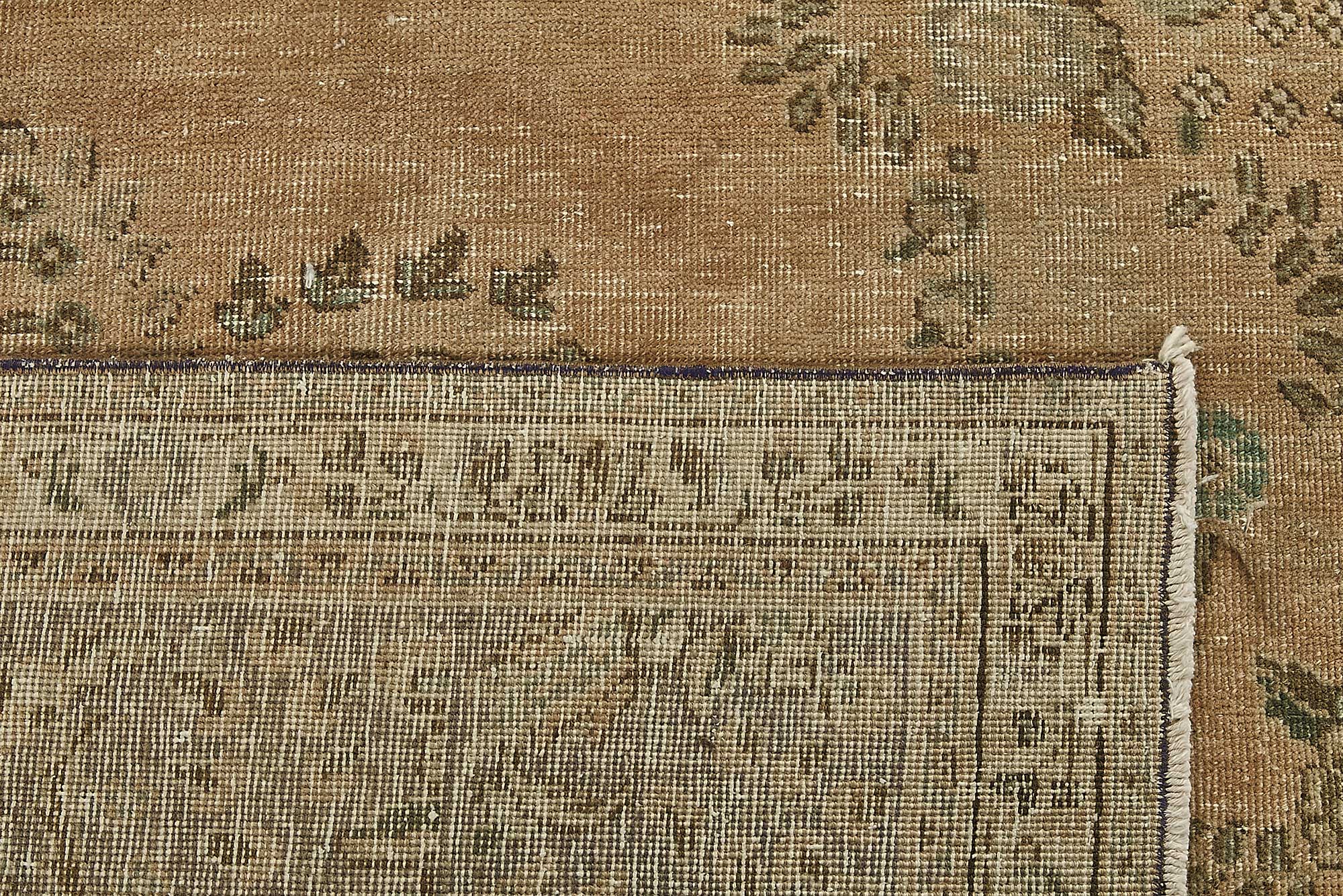10x13 Beige Vintage Large Area Rug - 50241