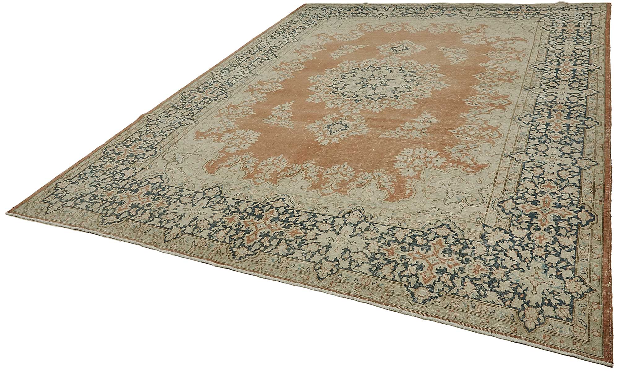 10x13 Beige Vintage Large Area Rug - 50242