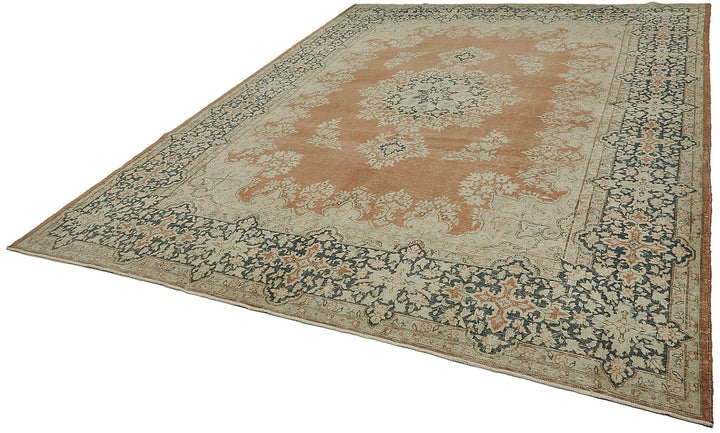 10x13 Beige Vintage Large Area Rug - 50242