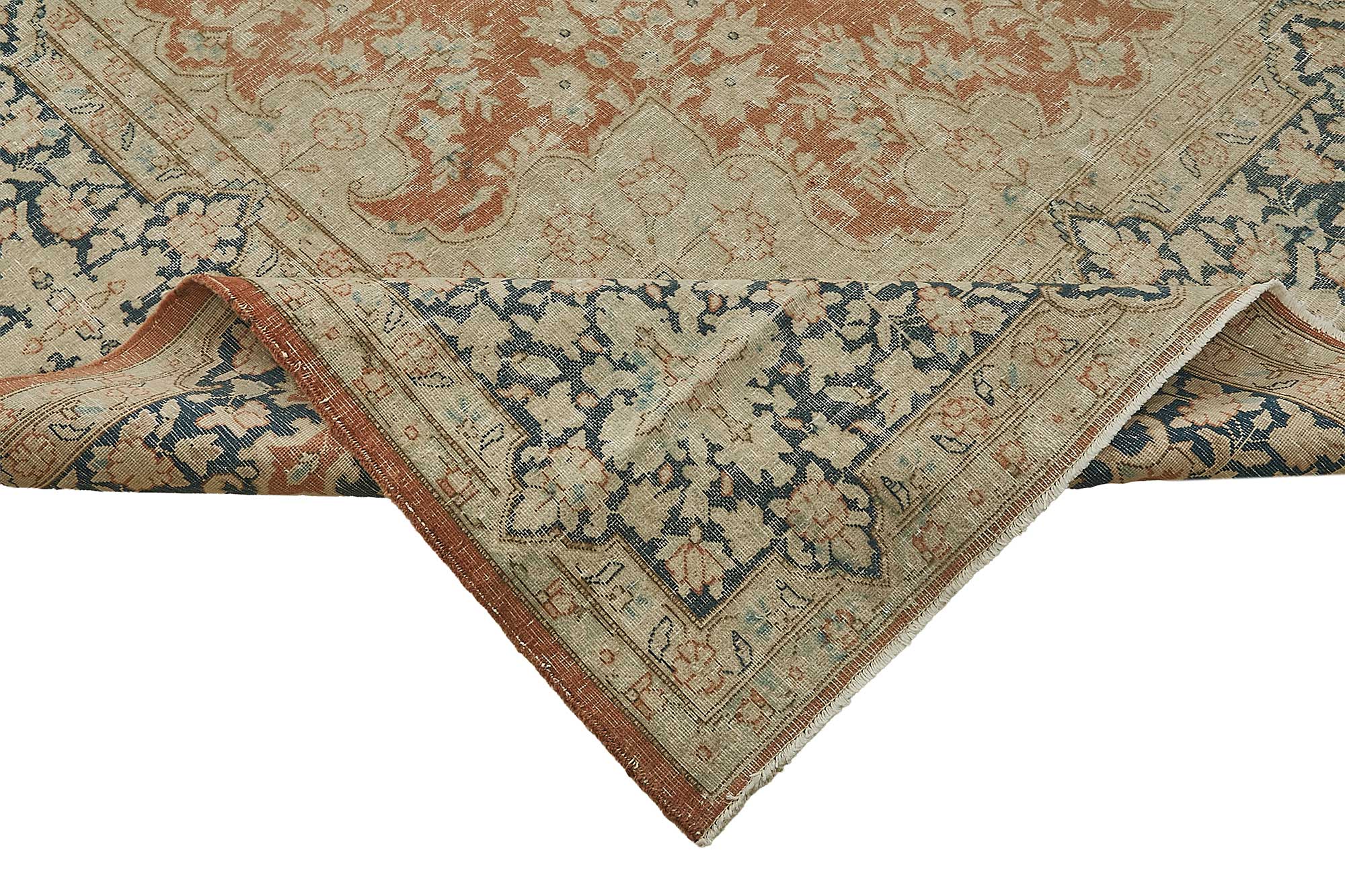 10x13 Beige Vintage Large Area Rug - 50242
