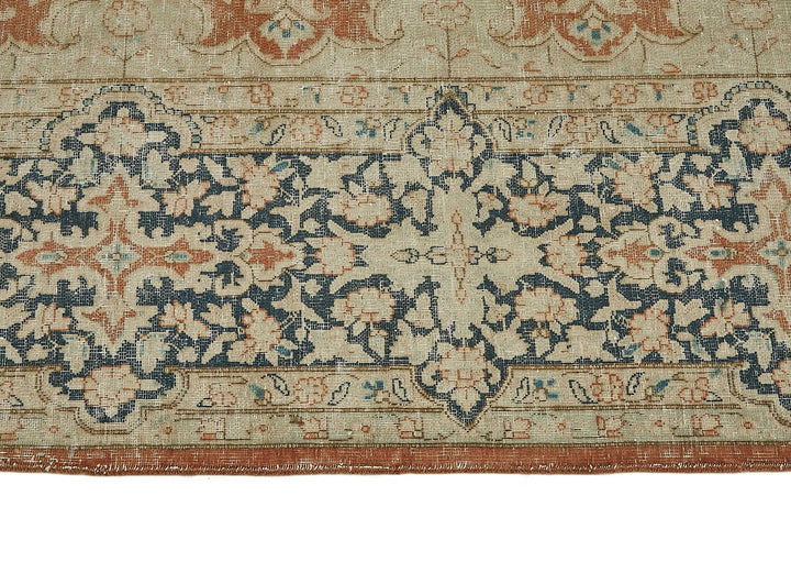 10x13 Beige Vintage Large Area Rug - 50242
